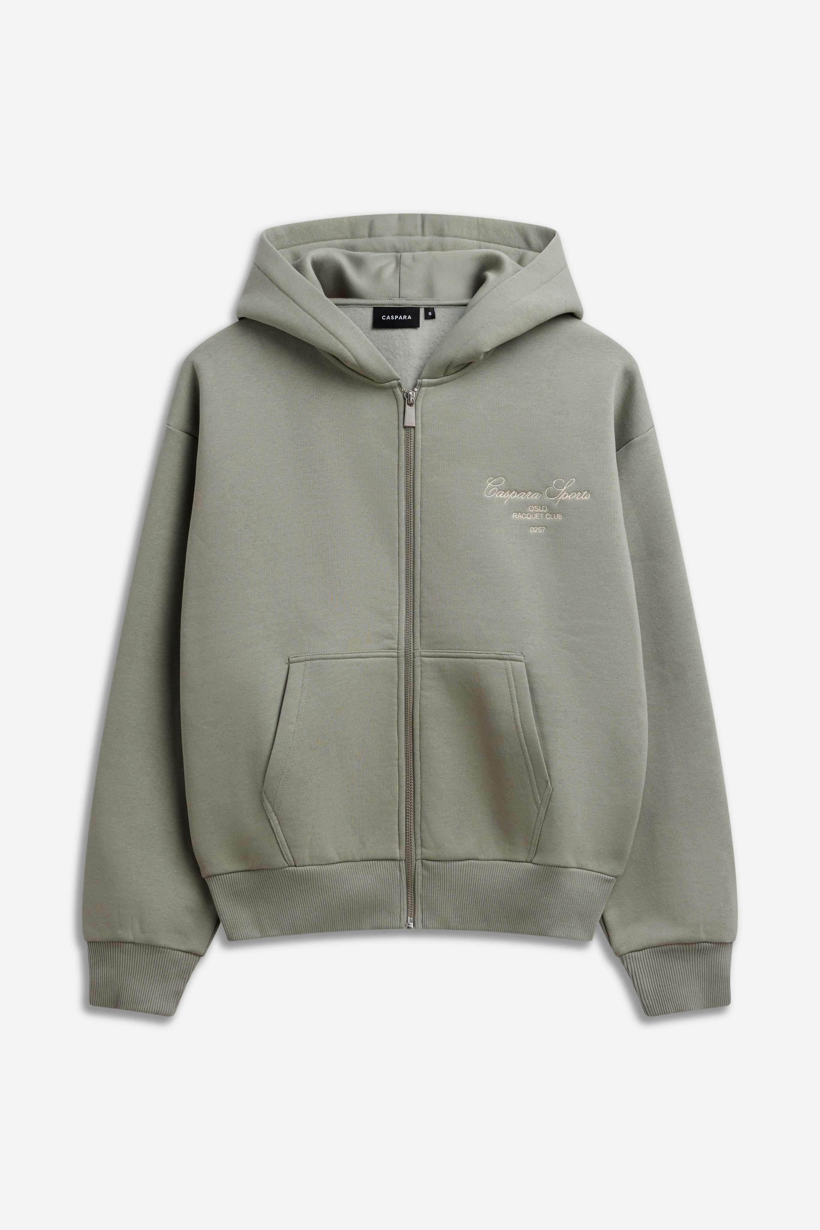 W. Racquet Club Zip Hoodie - Dark Olive